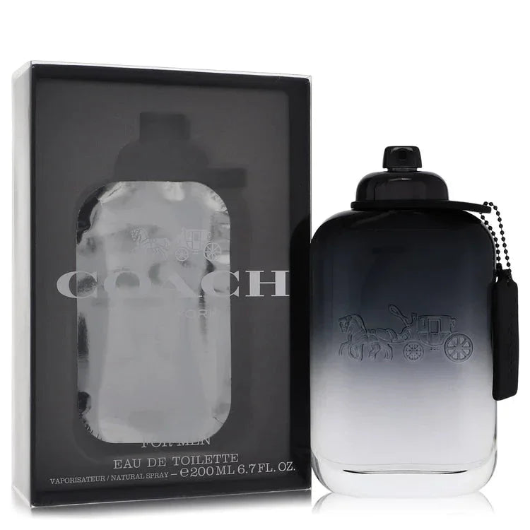 Coach Cologne by Coach bottle — Aromatic Woody men's fragrance with pear, bergamot, cardamom, and suede notes