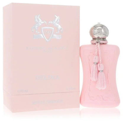 Delina perfume eau de parfum spray for women with pink box and decorative bottle