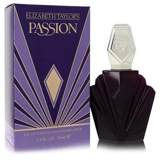 Elizabeth Taylor Passion Perfume For WomenEau De Toilette Spray For WomenGuilty Fragrance2.5 oz Eau De Toilette Spray