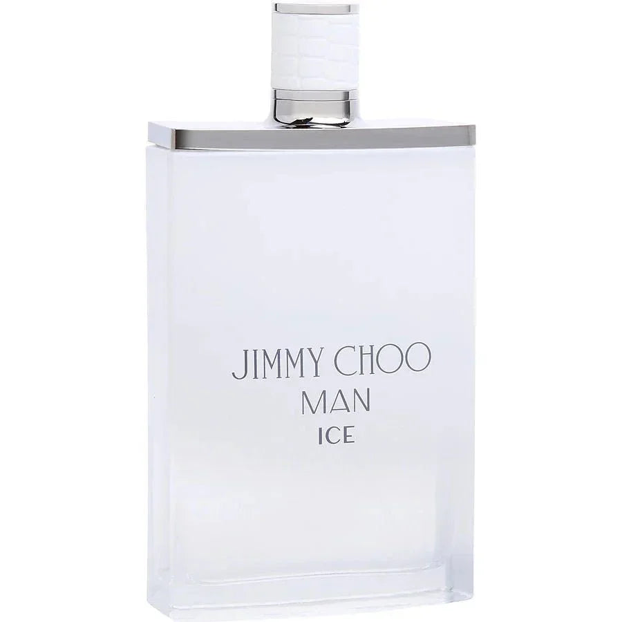 Jimmy Choo Man Ice eau de toilette spray for men in frosted white bottle