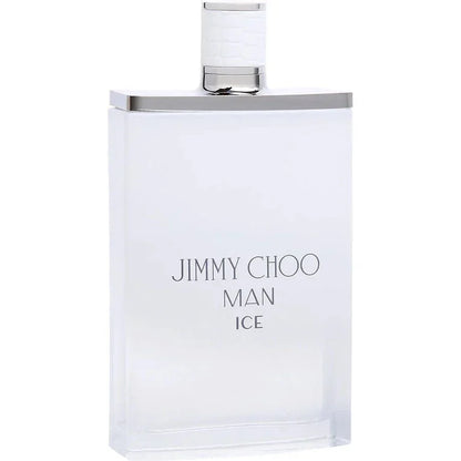 Jimmy Choo Man Ice eau de toilette spray for men in frosted white bottle