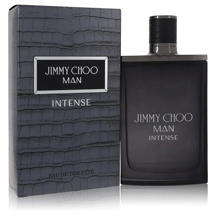 Jimmy Choo Man Intense Eau de Toilette spray with textured box for men
