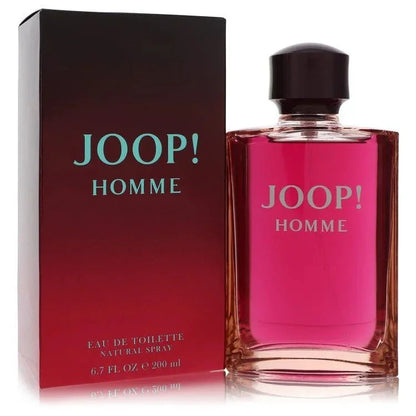 Joop Homme eau de toilette spray for men, 200ml, in pink bottle with matching box