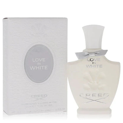 Creed Love in White Perfume bottle — Powdered Floral women fragrance with orange zest, narcissus, magnolia, rice, iris, and natural ambergris