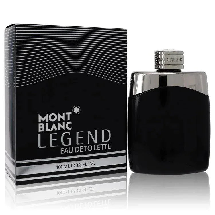 Mont Blanc Legend Eau de Toilette for men, black bottle and box, 100ml spray
