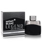 Montblanc Legend Eau de Toilette 30ml cologne bottle and box for men, black and silver design