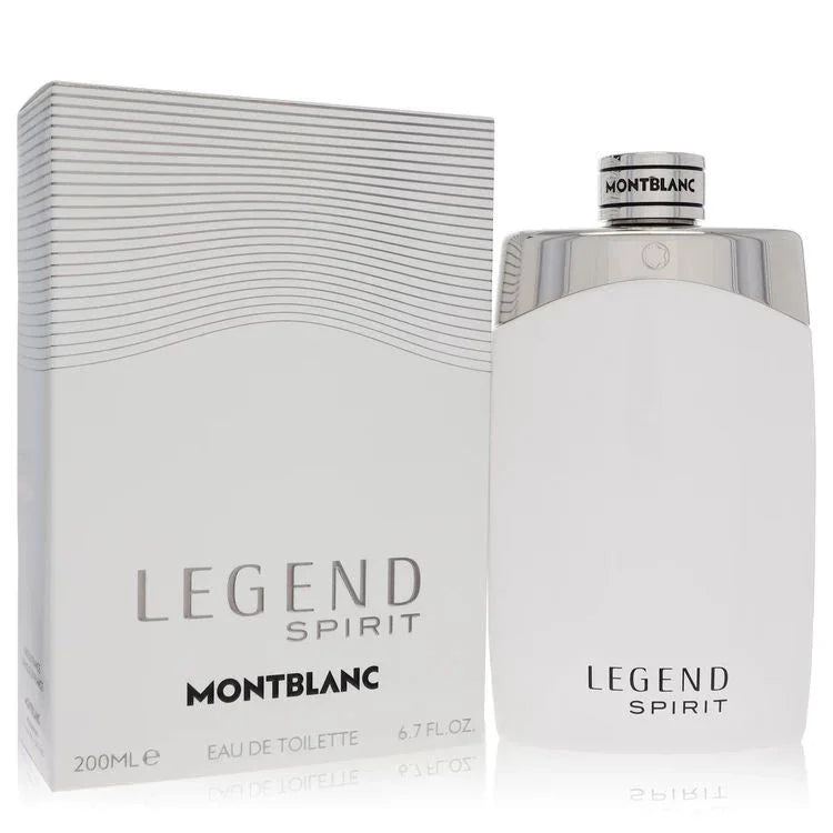 Montblanc Legend Spirit Eau de Toilette for men, 200ml white bottle and box