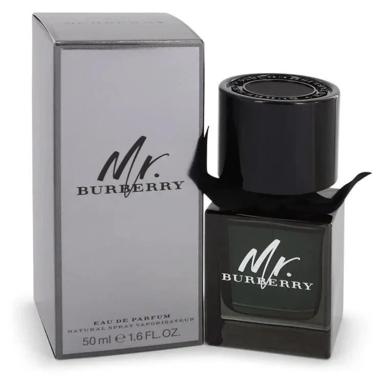 Mr. Burberry Eau de Parfum spray bottle with box, 50ml men's fragrance