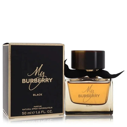 My Burberry Black perfume bottle and box, 50ml eau de parfum, luxury designer fragrance