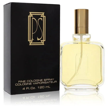 Paul Sebastian cologne spray 4 oz with gold cap and black box, luxury men’s fragrance