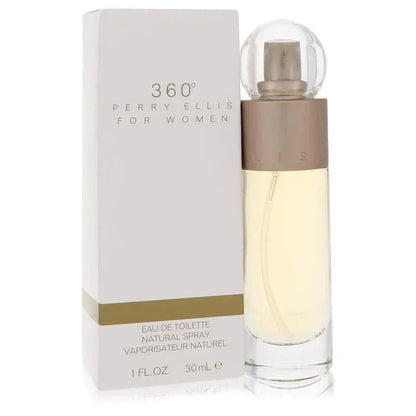 Perry Ellis 360° for Women Eau de Toilette spray bottle and box, 30ml perfume