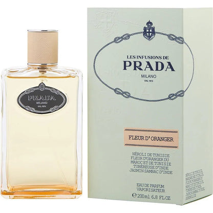 Prada Infusion de Fleur d'Oranger perfume bottle and box, eau de parfum for women