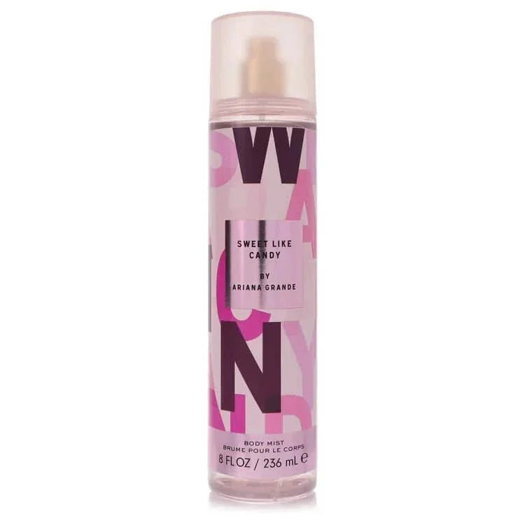 Sweet Like Candy by Ariana Grande body mist spray, 8 fl oz, pink bottle