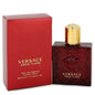 Versace Eros Flame Eau de Parfum spray for men in red bottle and matching box