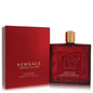 Versace Eros Flame Eau de Parfum red bottle and box for men, luxury cologne