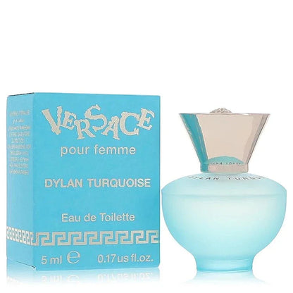 Versace pour Femme Dylan Turquoise Eau de Toilette spray with box, 5 ml mini bottle