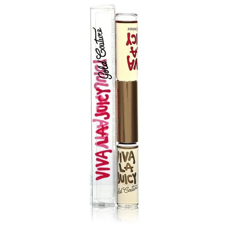Viva La Juicy Gold Couture perfume spray for women with gold cap and branded case